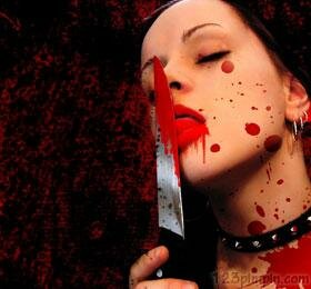 Horror lady